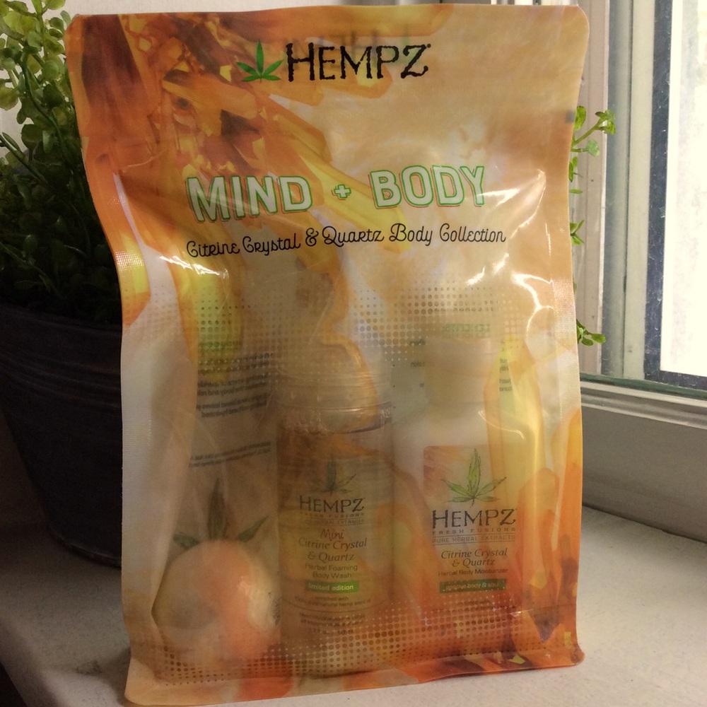 Hempz Citrine Crystal & Quartz Body Collection
